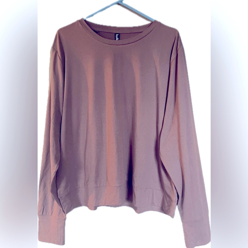 Lukka-Lux Dusty Rose Long Sleeve Tee. New without tag. Size XXL
